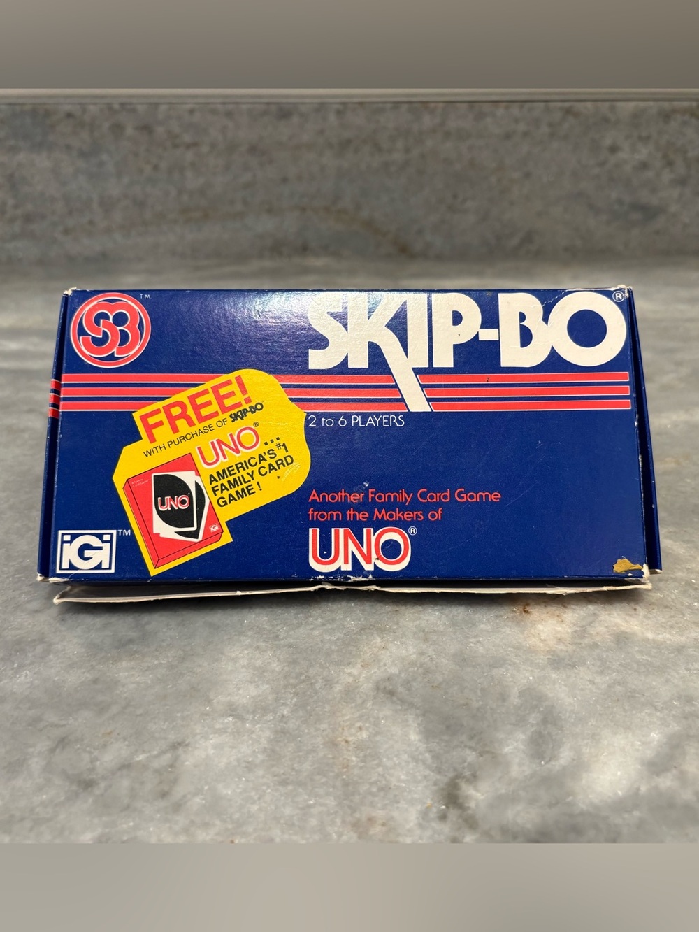 Vibtage 1989 Skip-Bo Card Game